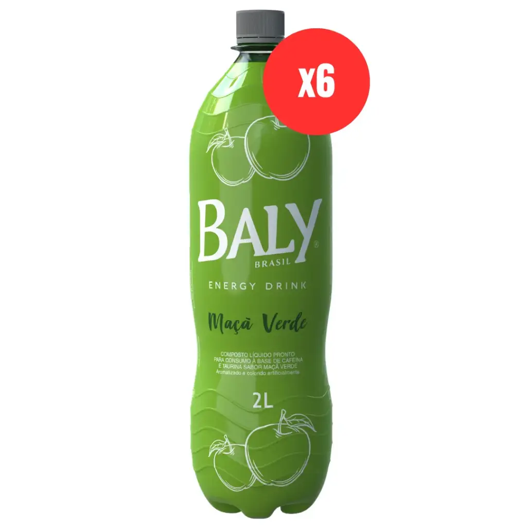 Baly Energy Drink Manzana Verde 2L